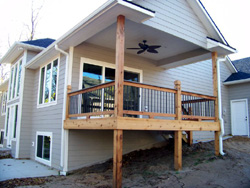 Covered Deck Area